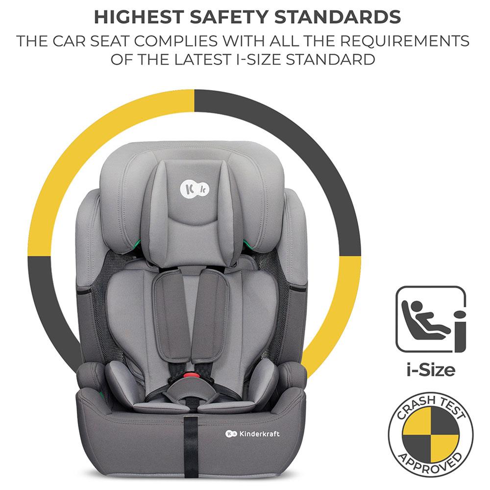 Kinderkraft - Comfort Up Car Seat (i-Size 76-150cm) - Grey