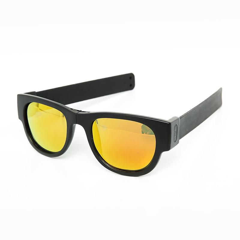 SlapSee - Pro Folding Sunglass - Black Frame&Slap-MultiLens