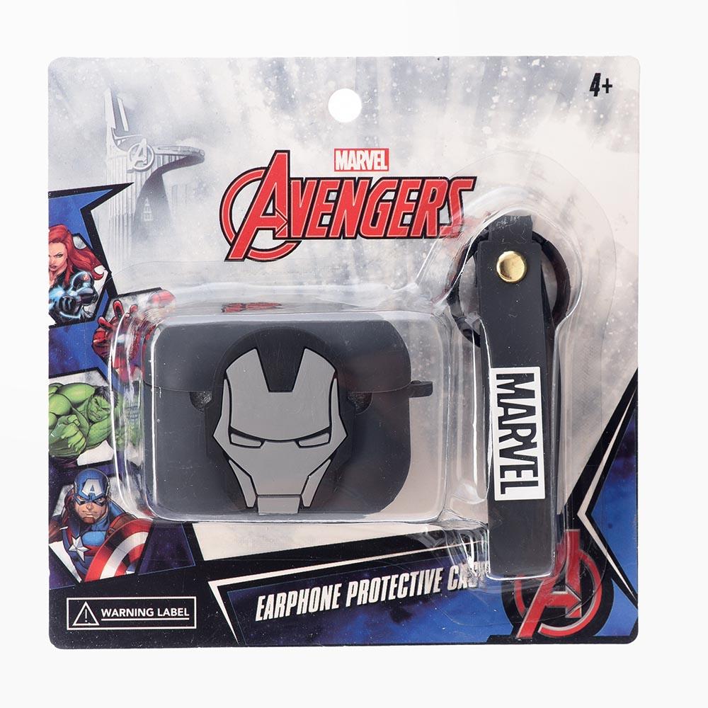 Urban Haul - Marvel Avengers Iron Man AirPod Pro Cover For Boys - Black