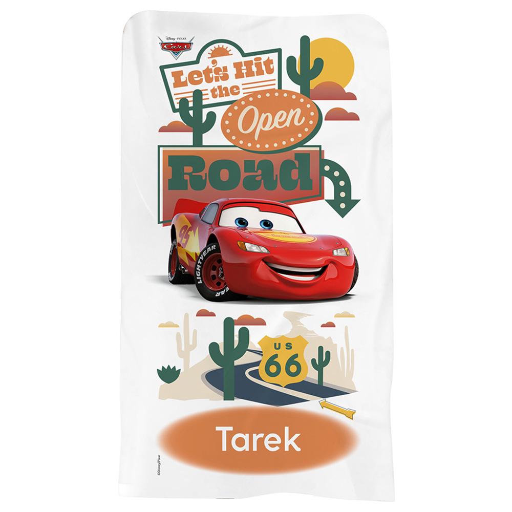 Essmak - Personalised Disney Cars Cars Beach Towel 