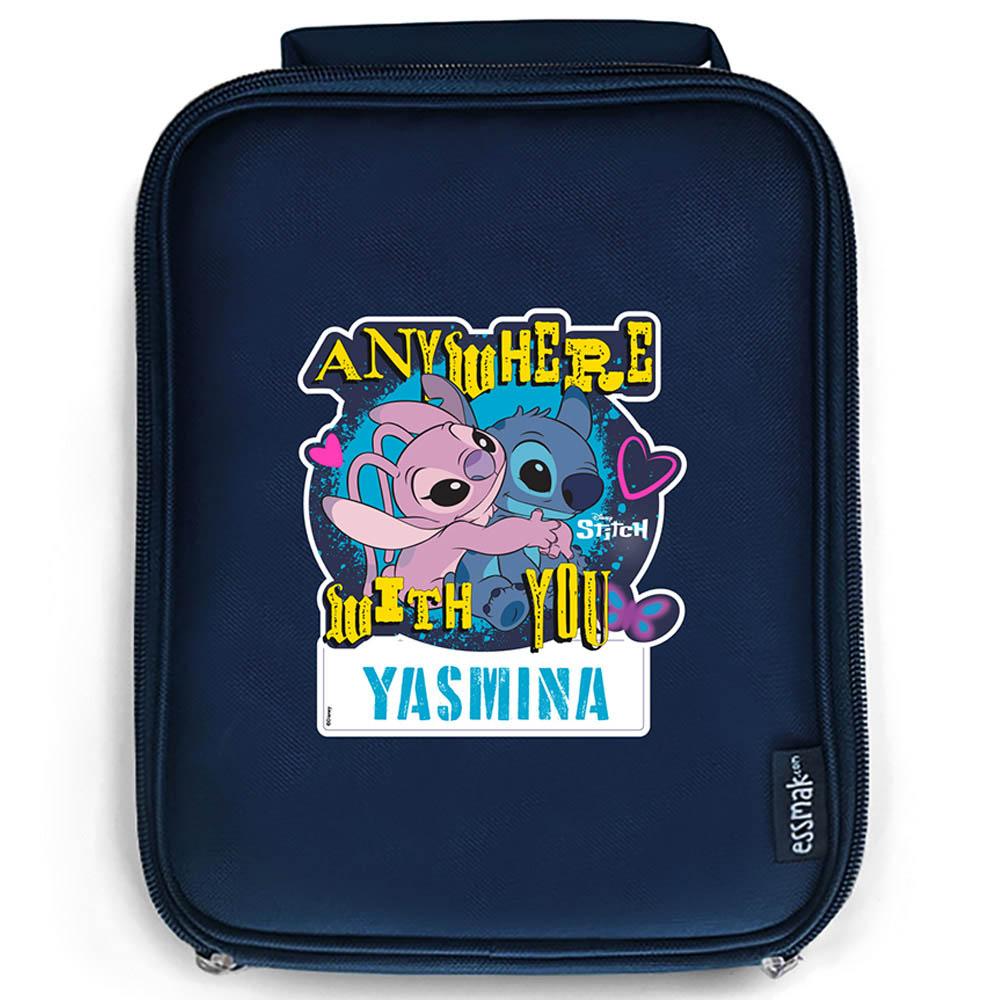 Essmak - Personalized Disney Stitch 1 Bento Pack - Blue