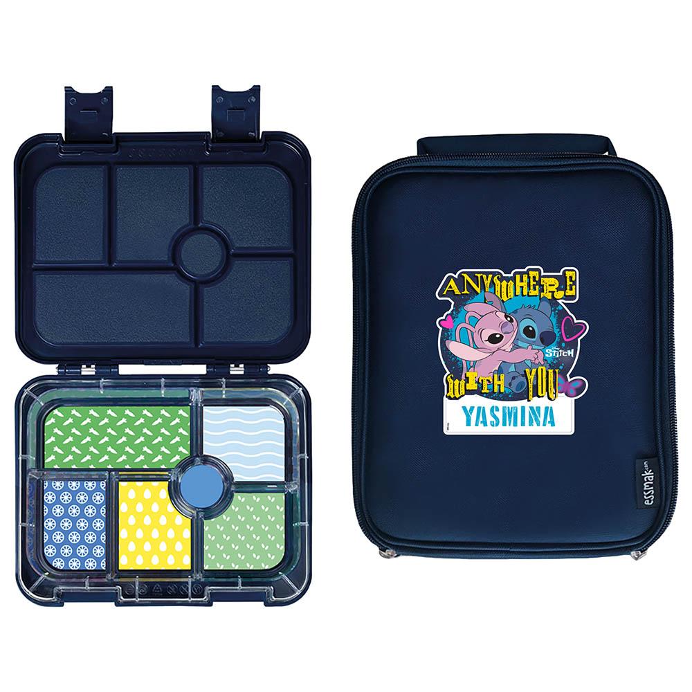 Essmak - Personalized Disney Stitch 1 Bento Pack - Blue