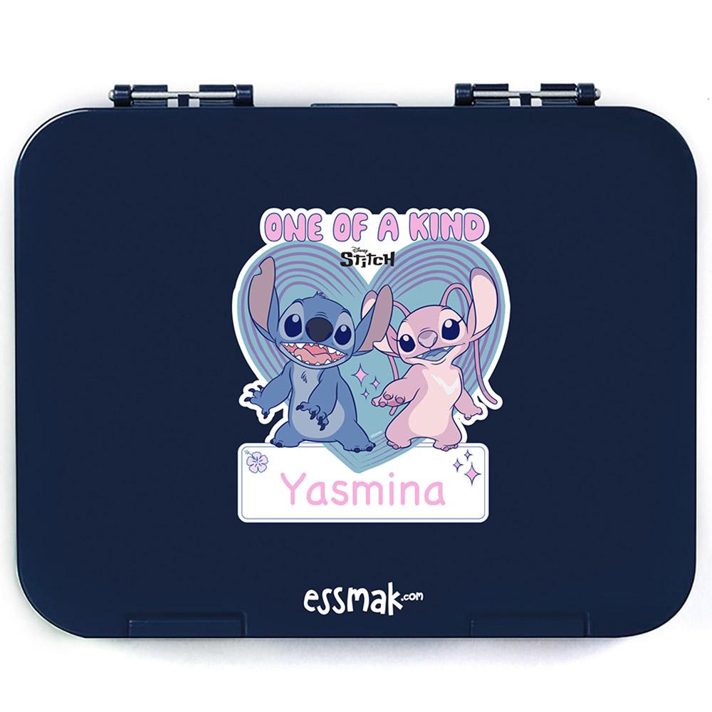 Essmak - Personalized Disney Stitch 2 Bento Pack - Blue