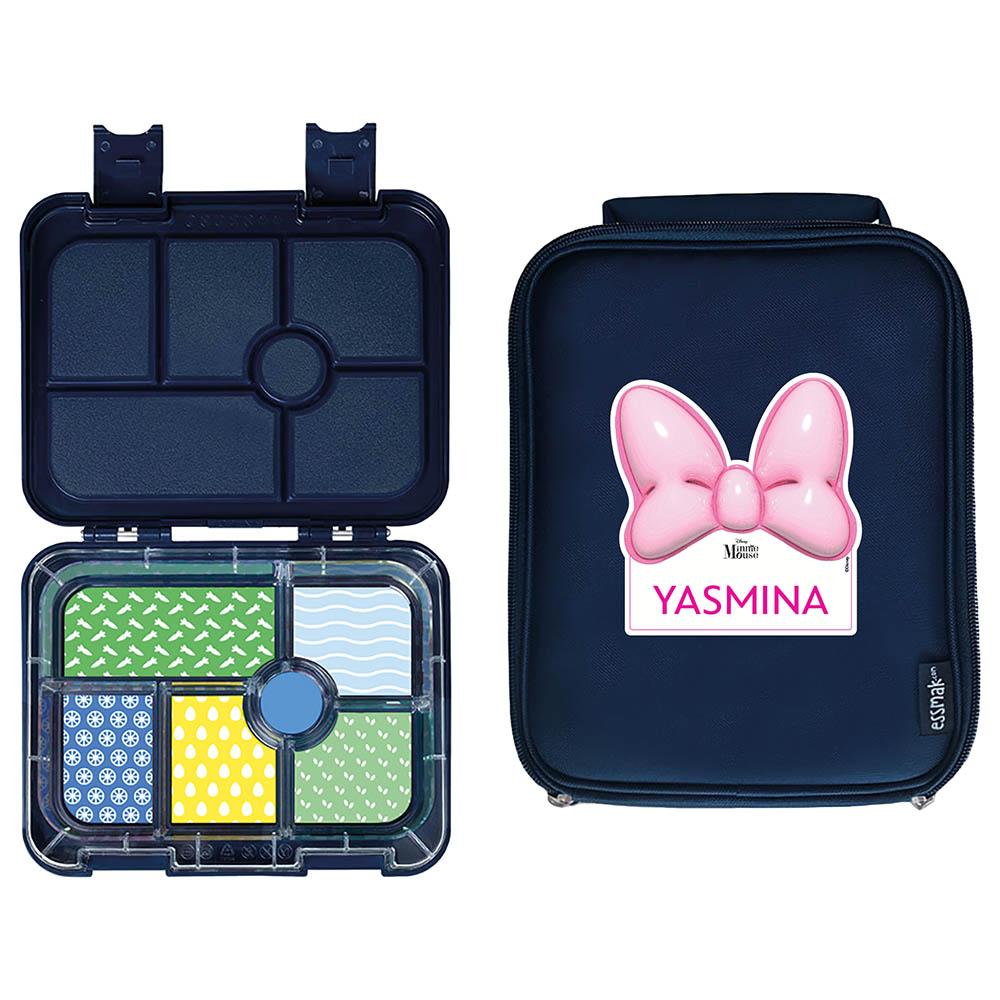 Essmak - Personalized Disney Minnie 4 Bento Pack - Blue