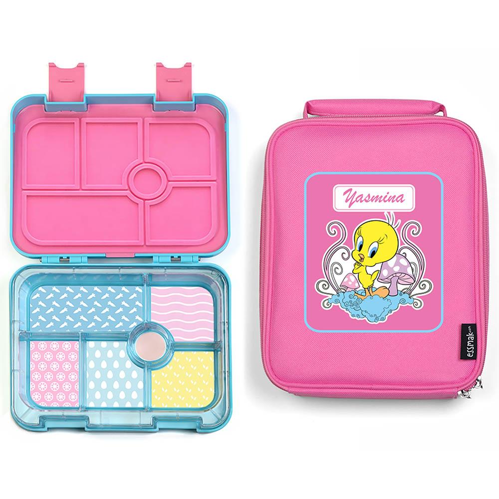 Essmak - Personalized Looney Tunes 2 Bento Pack - Pink