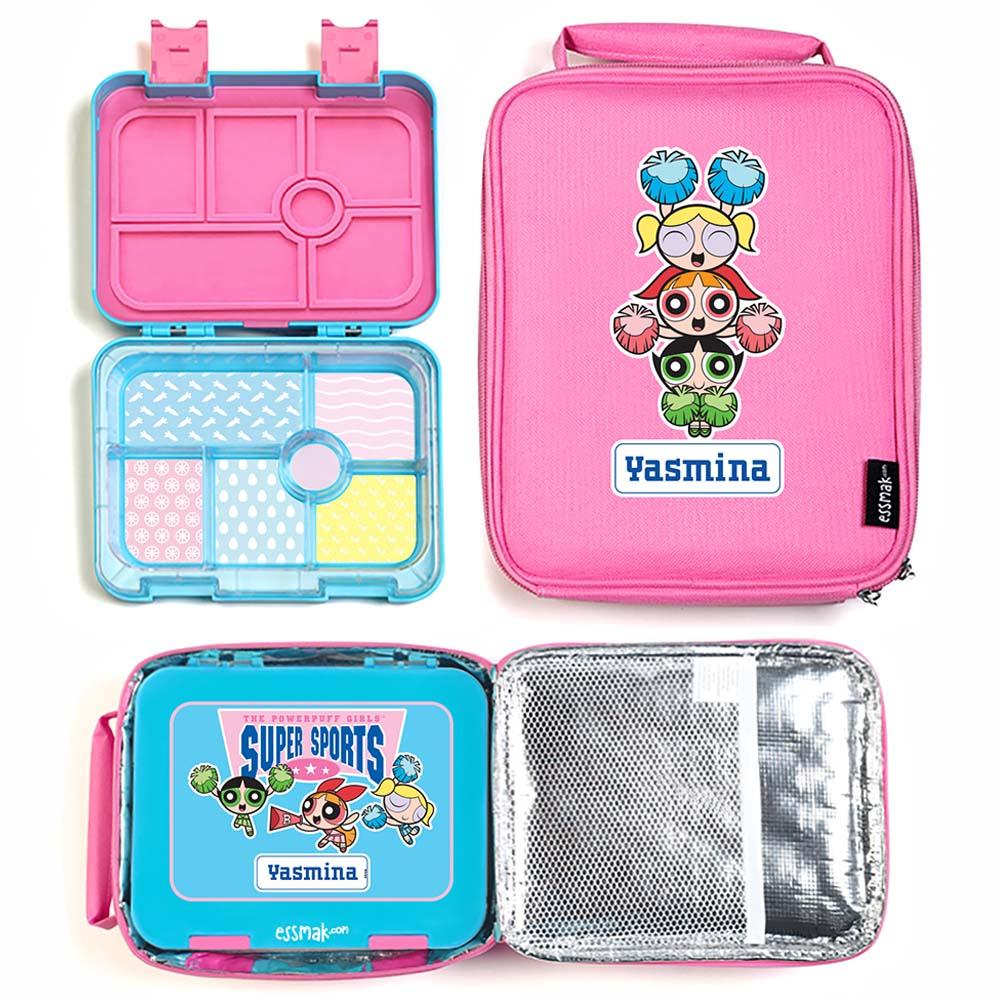 Essmak - Personalized Powerpuff Girls 2 Bento Pack - Pink