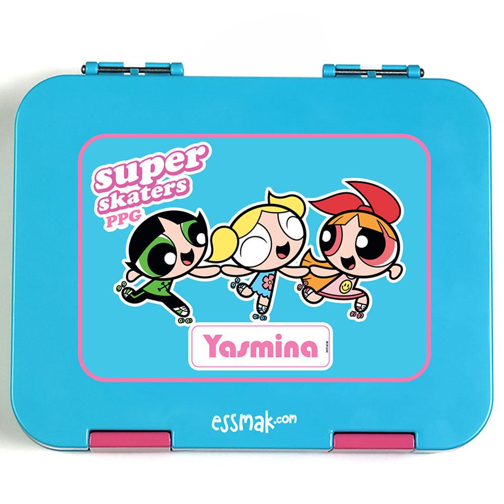 Essmak - Personalized Powerpuff Girls 4 Bento Pack - Pink