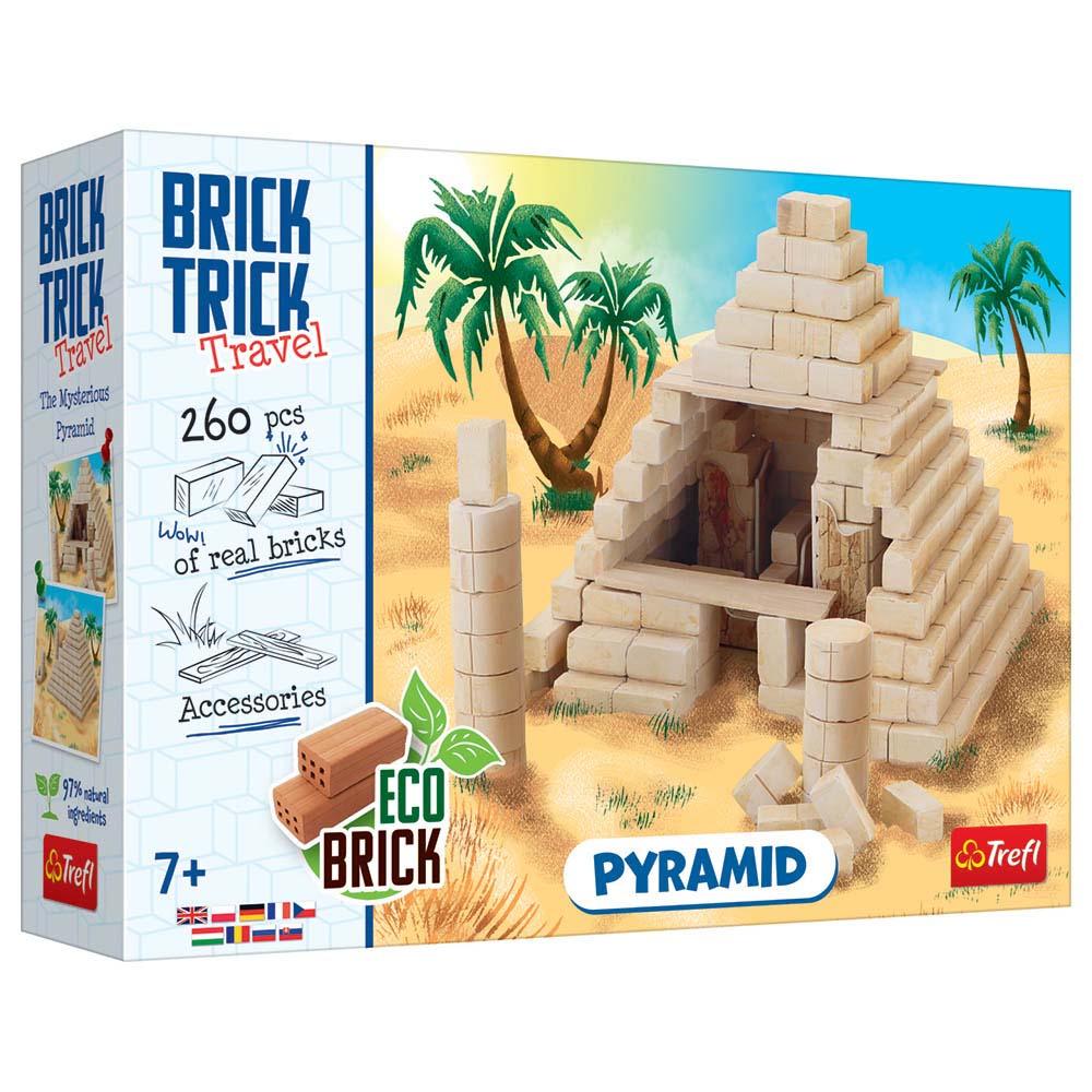 Bricks - Trick Travel Pyramid Egypt Kit - 260pcs