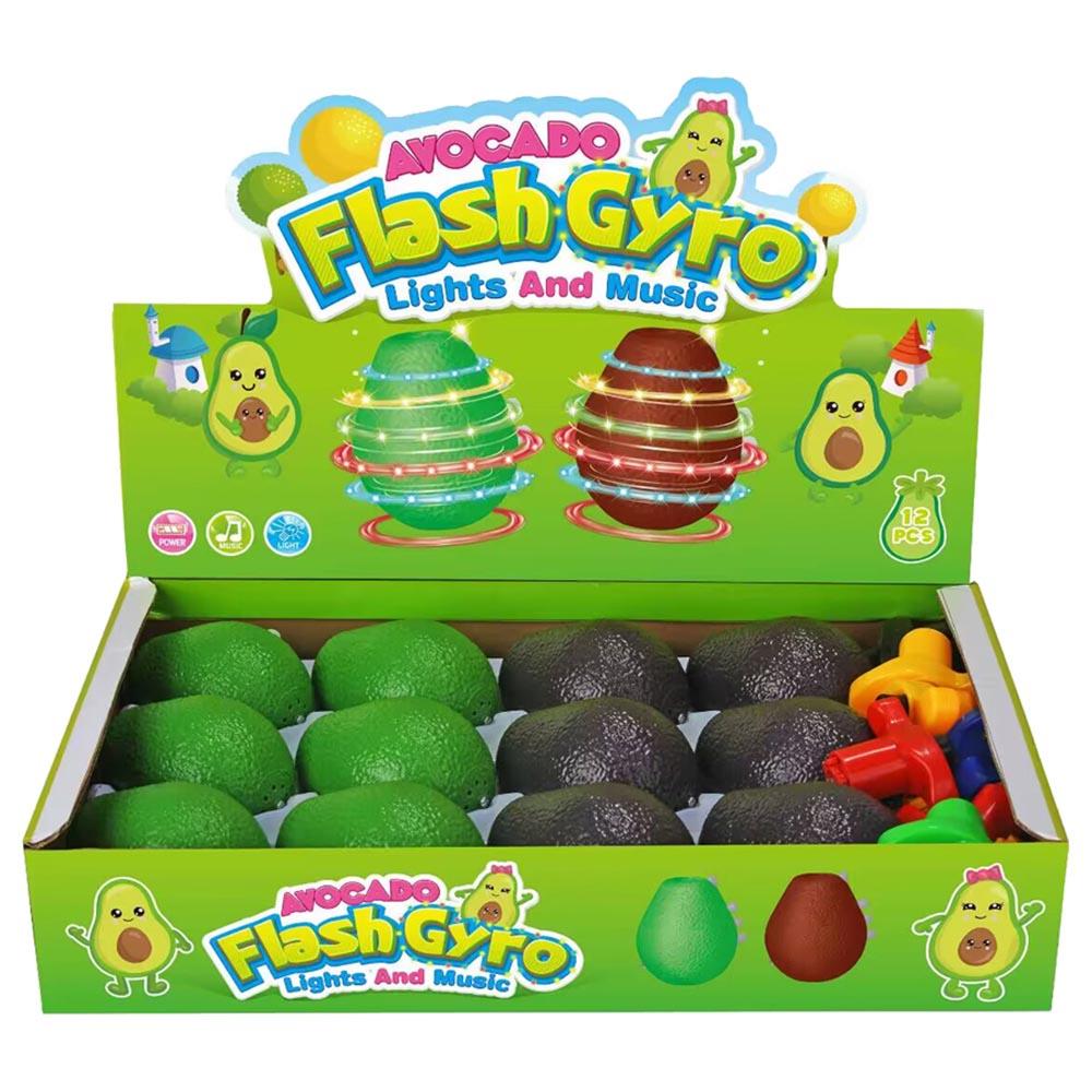 Stem - Avocado Flash Gyro With Lights And Music 1pc - Color May Vary