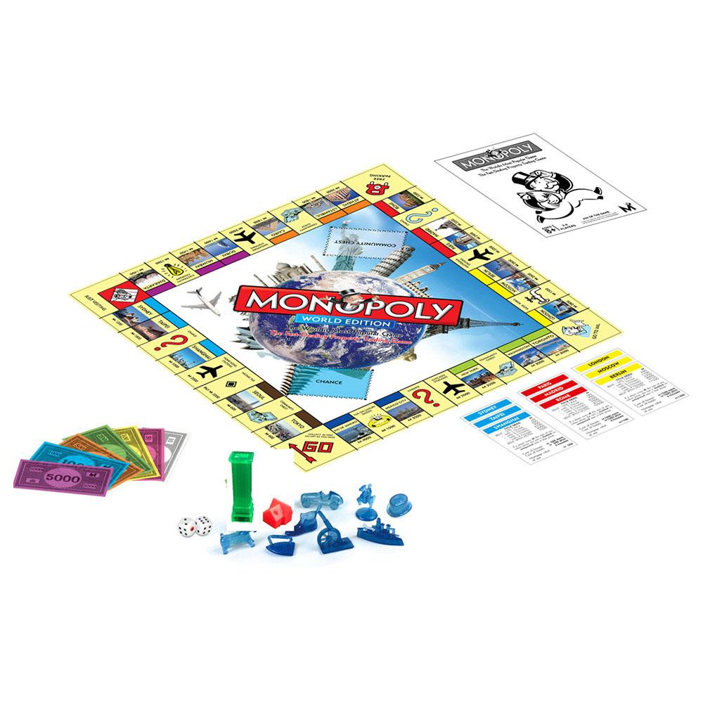 Stem - English Monopoly World Edition Property Trading Board Game