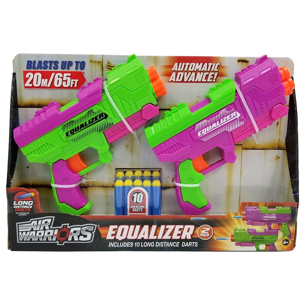 Buzzbee Toys - Air Warriors Equalizer 2 Pack