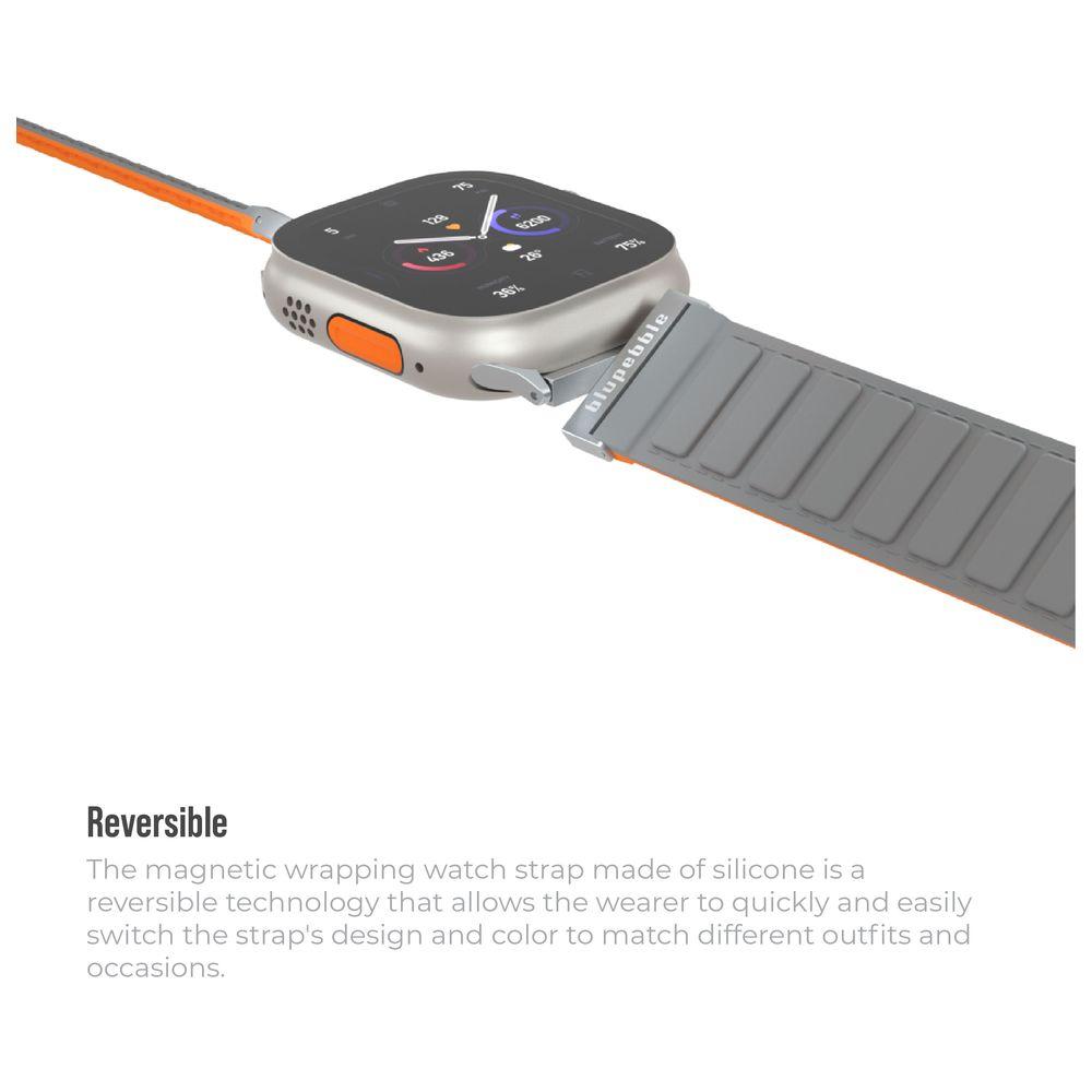 Blupebble - Reversible Magnetic Apple Watch Strap Ultra - Terminio