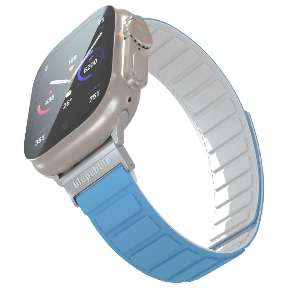 Blupebble - Reversible Magnetic Apple Watch Strap Ultra - Matterhorn