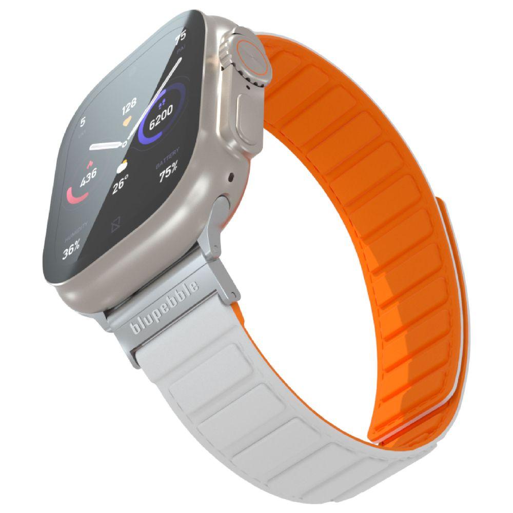 Blupebble - Reversible Magnetic Apple Watch Strap Ultra - Etna