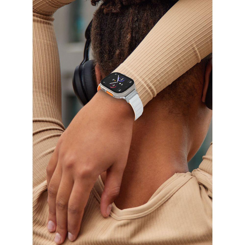 Blupebble - Reversible Magnetic Apple Watch Strap Ultra - Etna