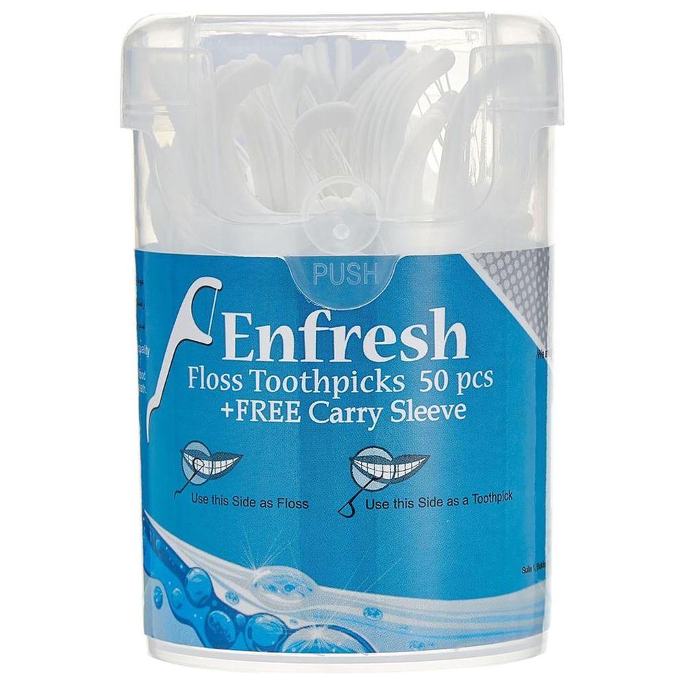 Enfresh - Dental Floss Toothpicks - 50pcs