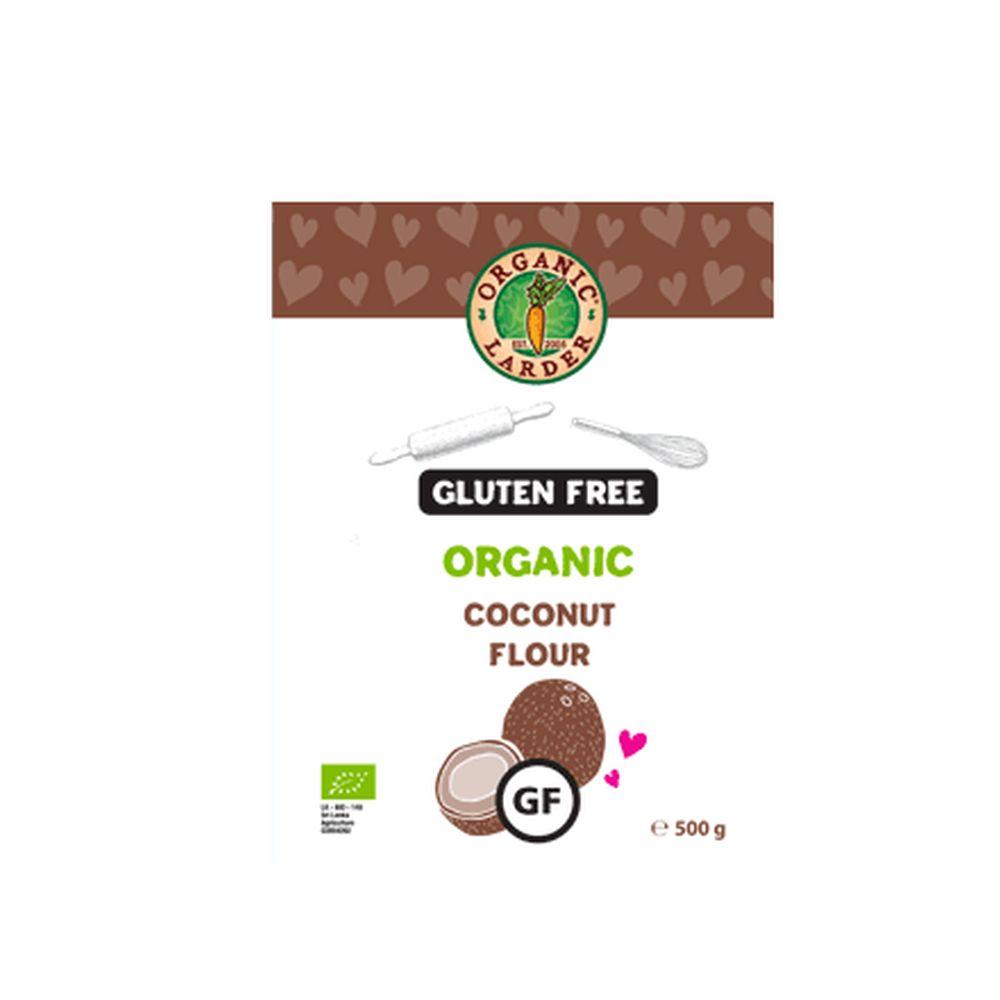 Organic Larder - Gluten Free Coconut Flour - 500 g