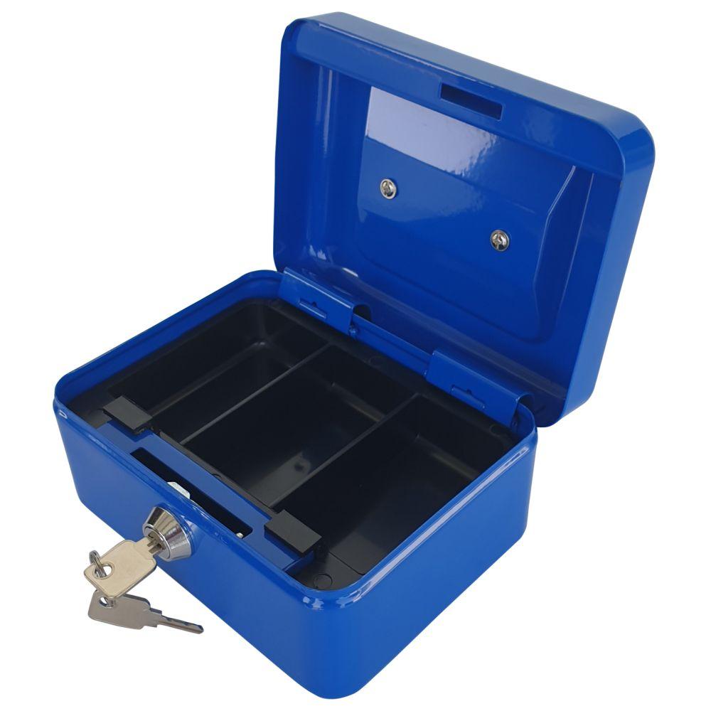 Maxi - Cash Box - Blue - 6-inch