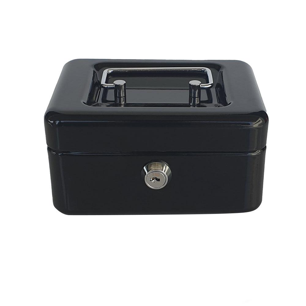 Maxi - Cash Box - Black - 6-inch