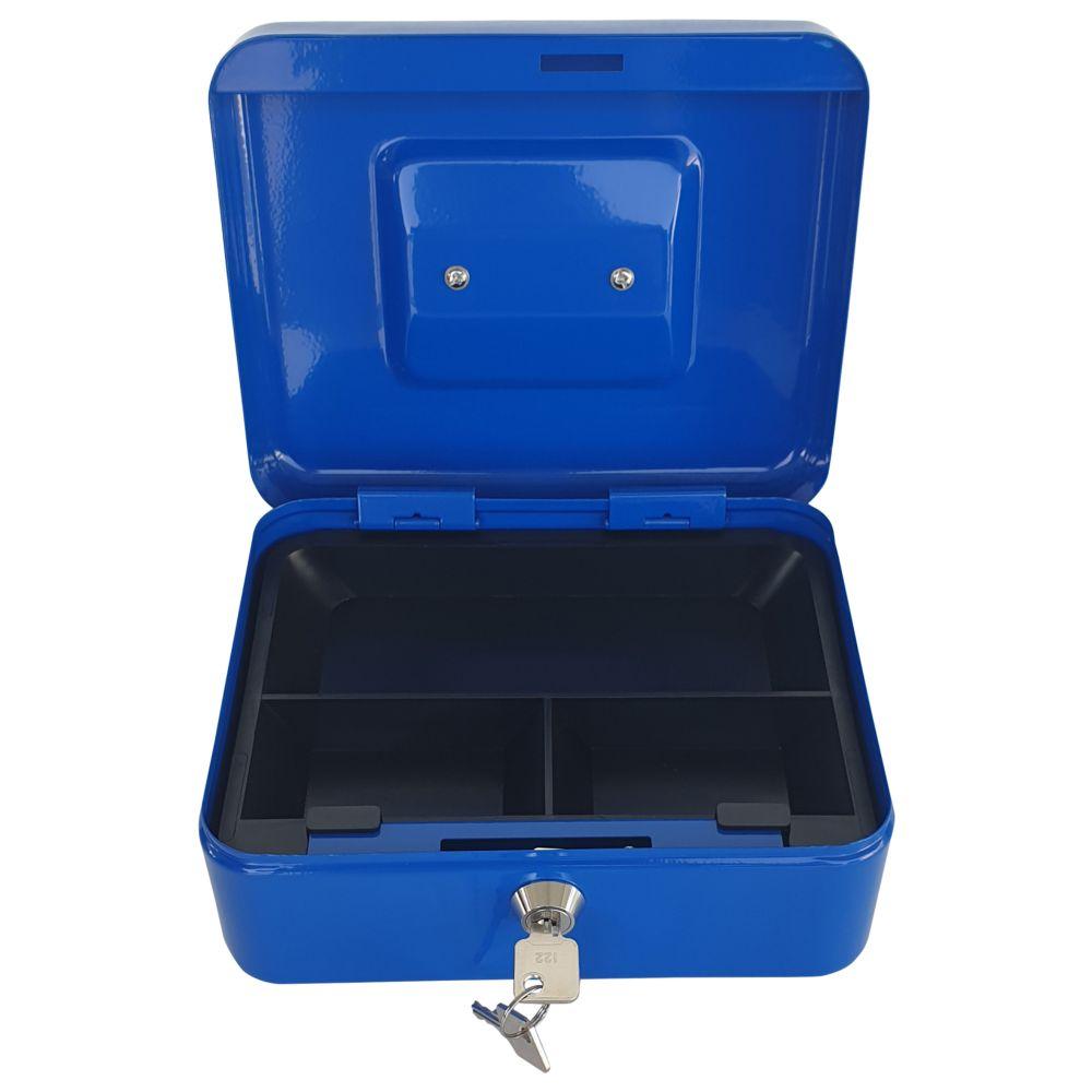 Maxi - Cash Box - Blue - 8-inch