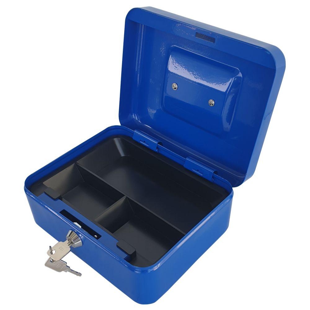 Maxi - Cash Box - Blue - 8-inch