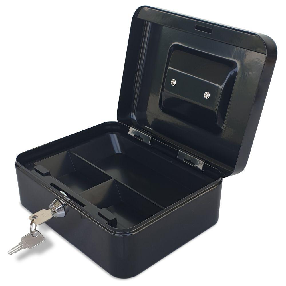 Maxi - Cash Box - Black - 8-inch