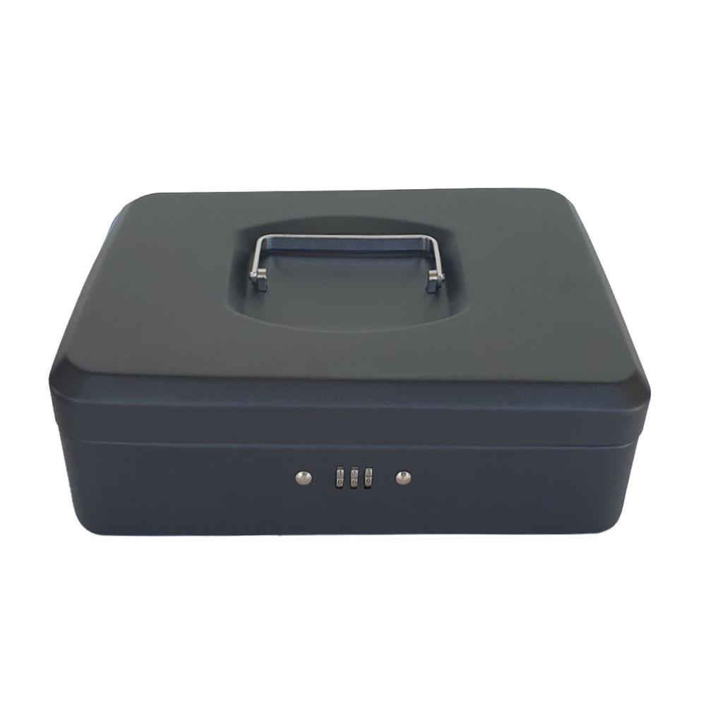 Maxi - Cash Box With Number Lock - Black - 10-inch