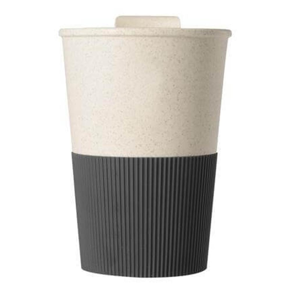 Eco-Neutral - Malta Reusable Wheatstraw Cup - Black - 350 ml