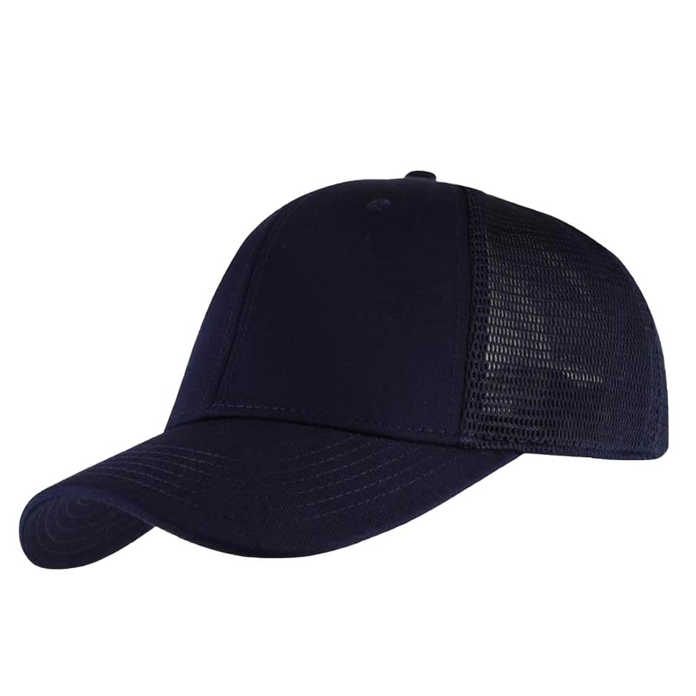 Santhome - Swift 6 Panel Trucker Cap - Navy Blue