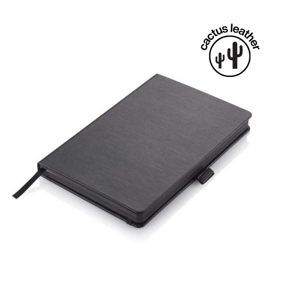 Santhome - Kinel Cactus Leather Notebook - Black - 192 Pages