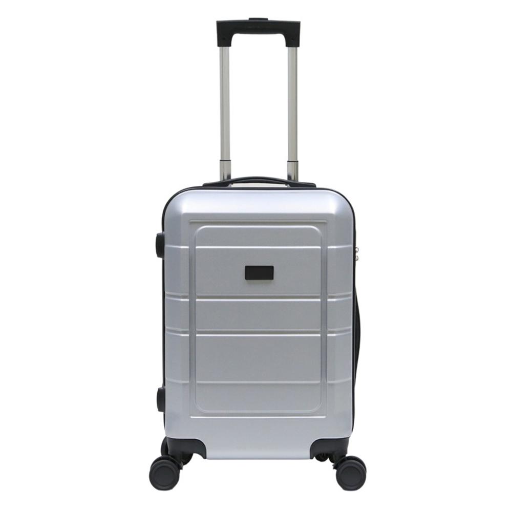 Giftology - Genova Classic Cabin Trolley Bag - Silver