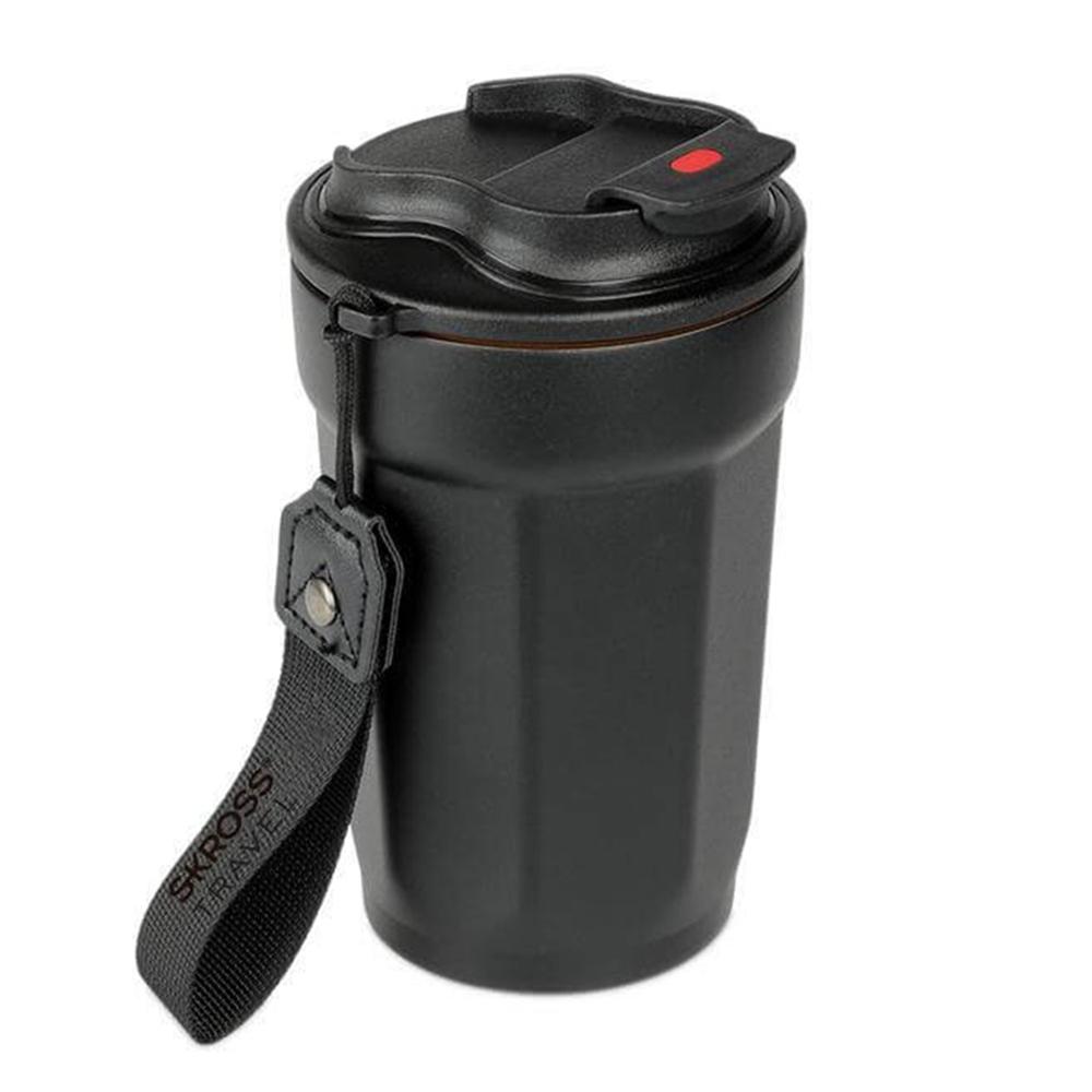 Skross - Travel Stainless Steel Tumbler - Black - 480 ml