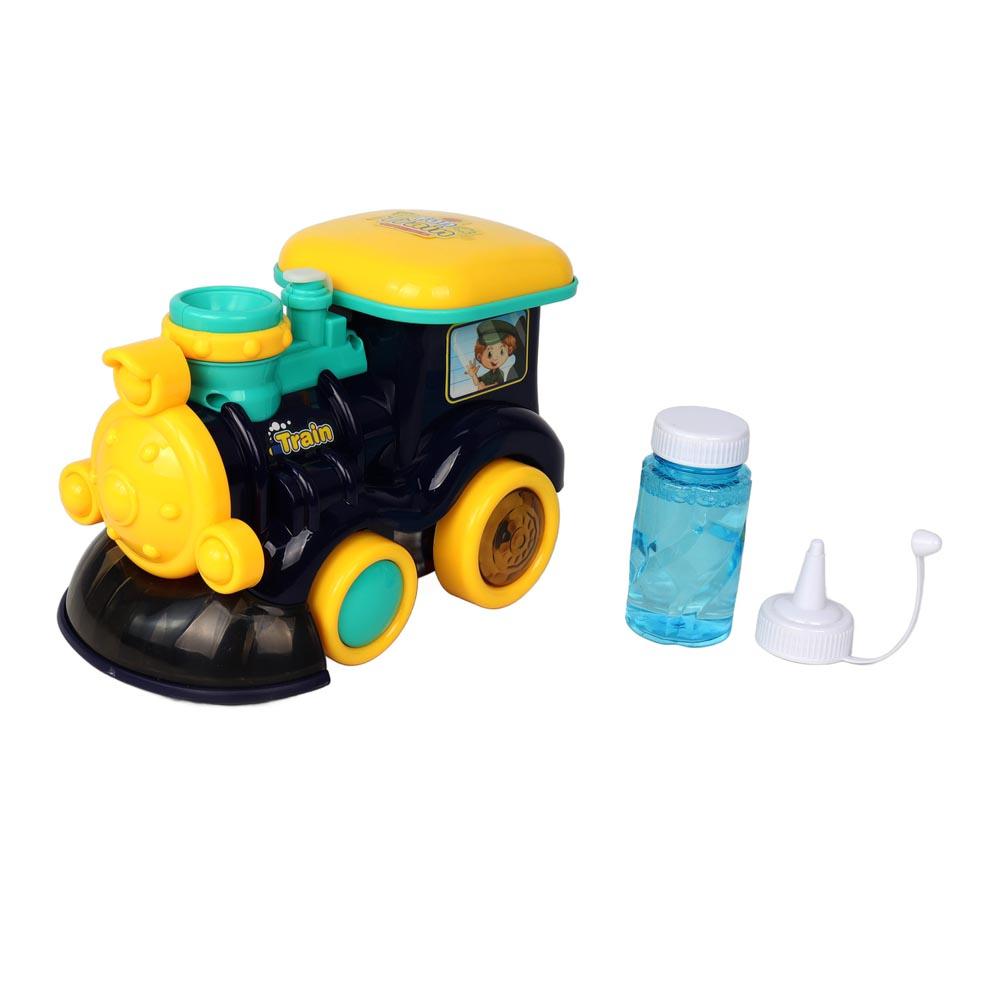 Galaxy Bubbles - Bubble Steam Train Engine With 50ml Bubble Solution