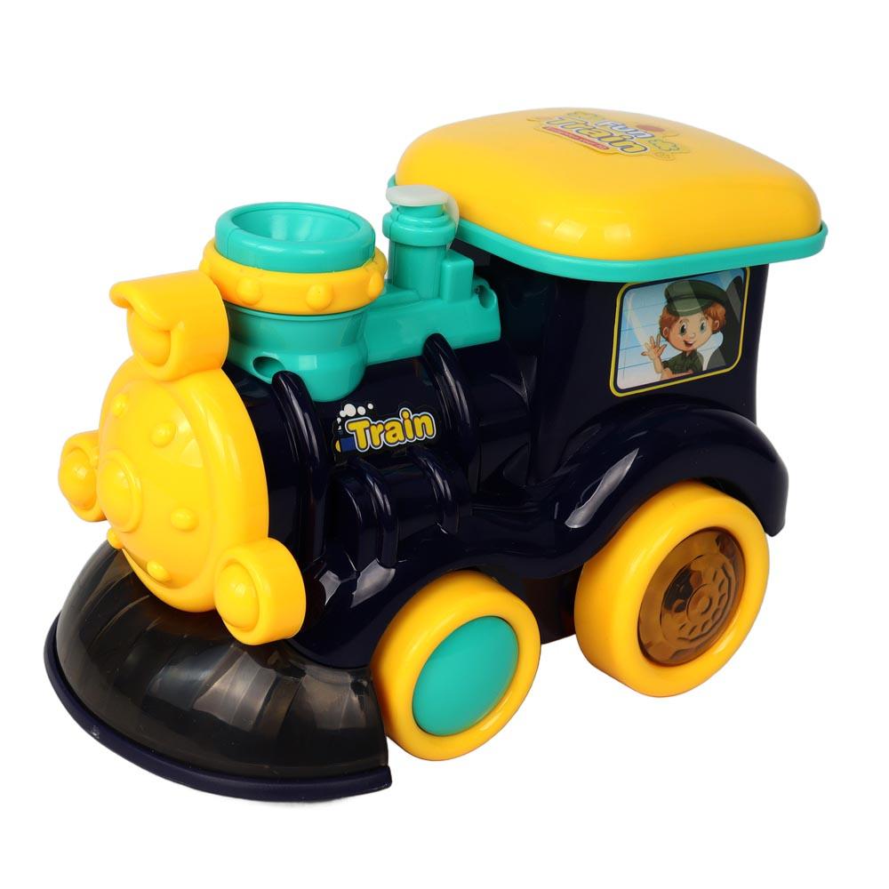 Galaxy Bubbles - Bubble Steam Train Engine With 50ml Bubble Solution