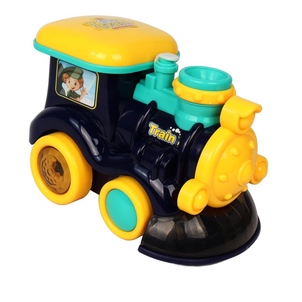 Galaxy Bubbles - Bubble Steam Train Engine With 50ml Bubble Solution