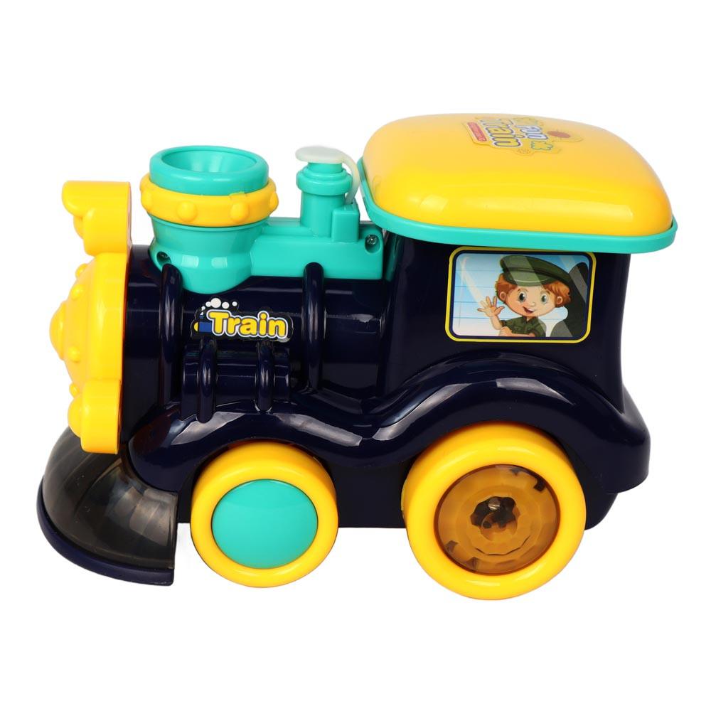 Galaxy Bubbles - Bubble Steam Train Engine With 50ml Bubble Solution