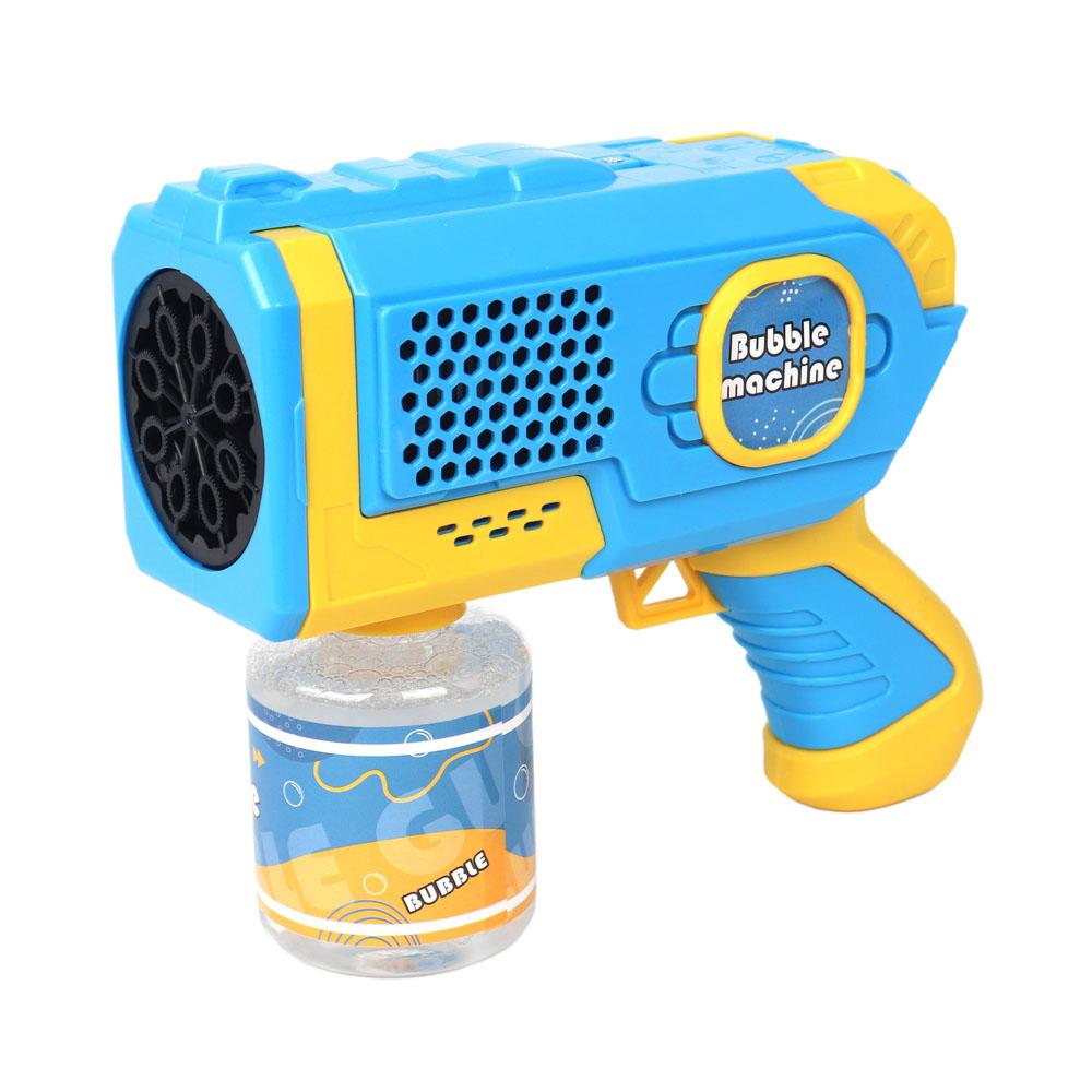 Galaxy Bubbles - Light Up Bubble Blaster With 80ml Bubble Solution 1pc - Color May Vary