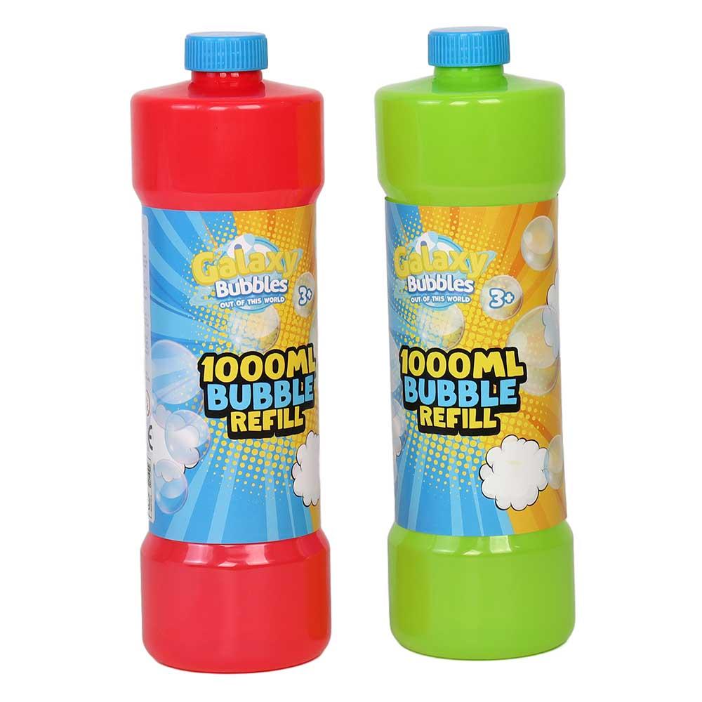 Galaxy Bubbles - Bubble Solution Refill 1pc - 1000ml - Color May Vary