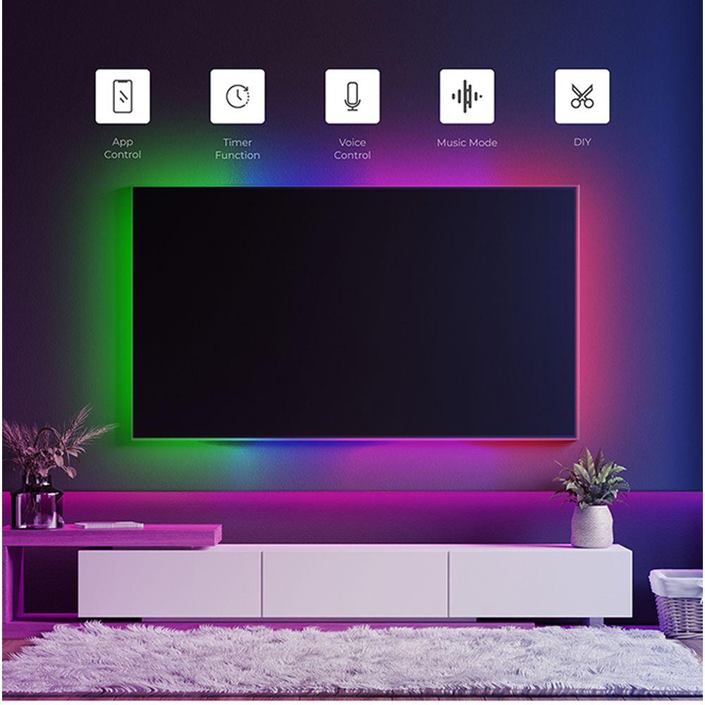 Blupebble - 10M Lumina Smart RGB Led Lights Strips