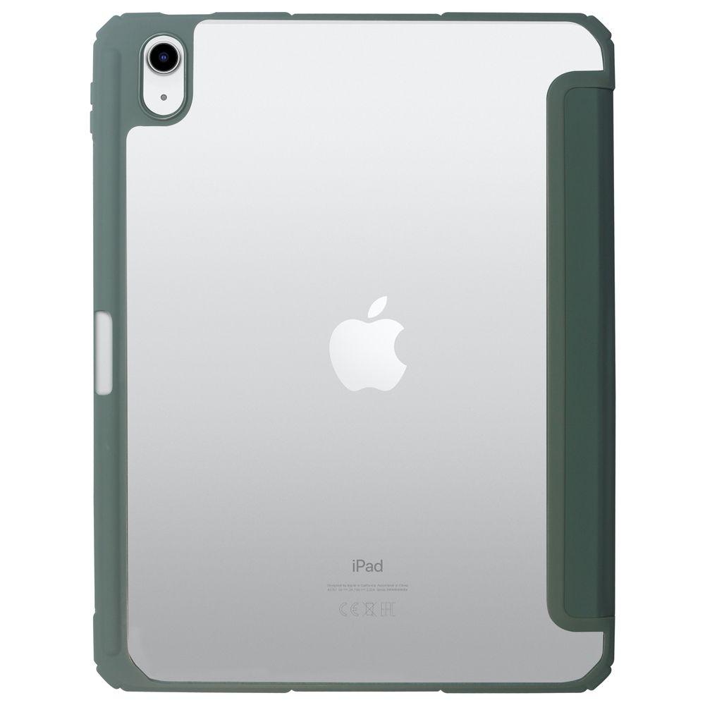 Blupebble - Hybrid Folio Slim Case w/ Pen Holder For 10th Gen Ipad - Green