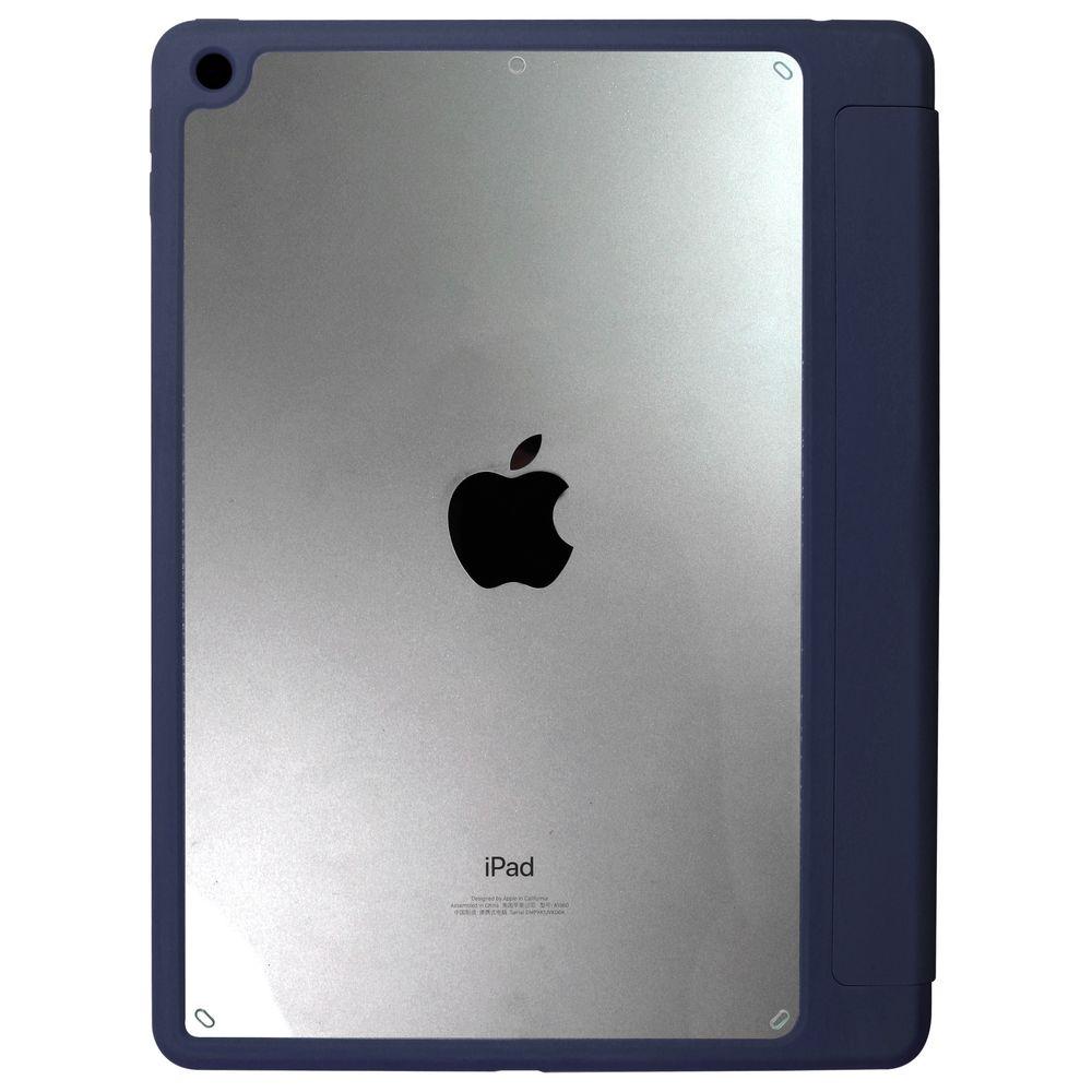 Blupebble - Hybrid Folio Case For 7/8/9th Gen Ipad - Navy Blue