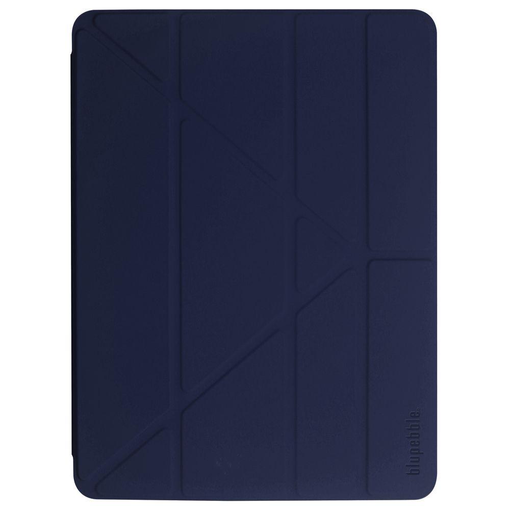 Blupebble - Hybrid Folio Case For 7/8/9th Gen Ipad - Navy Blue