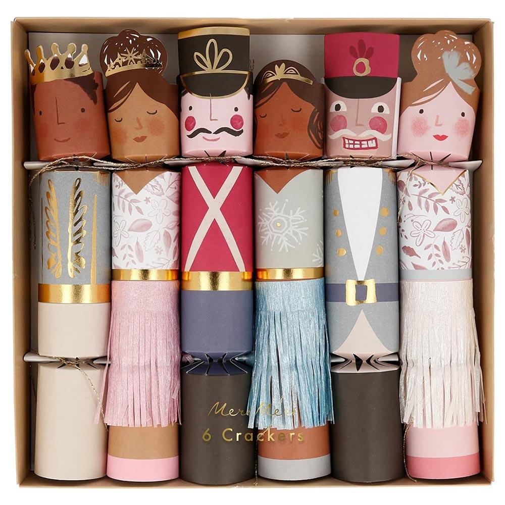 Meri Meri - Nutcracker Character Crackers - 6pcs