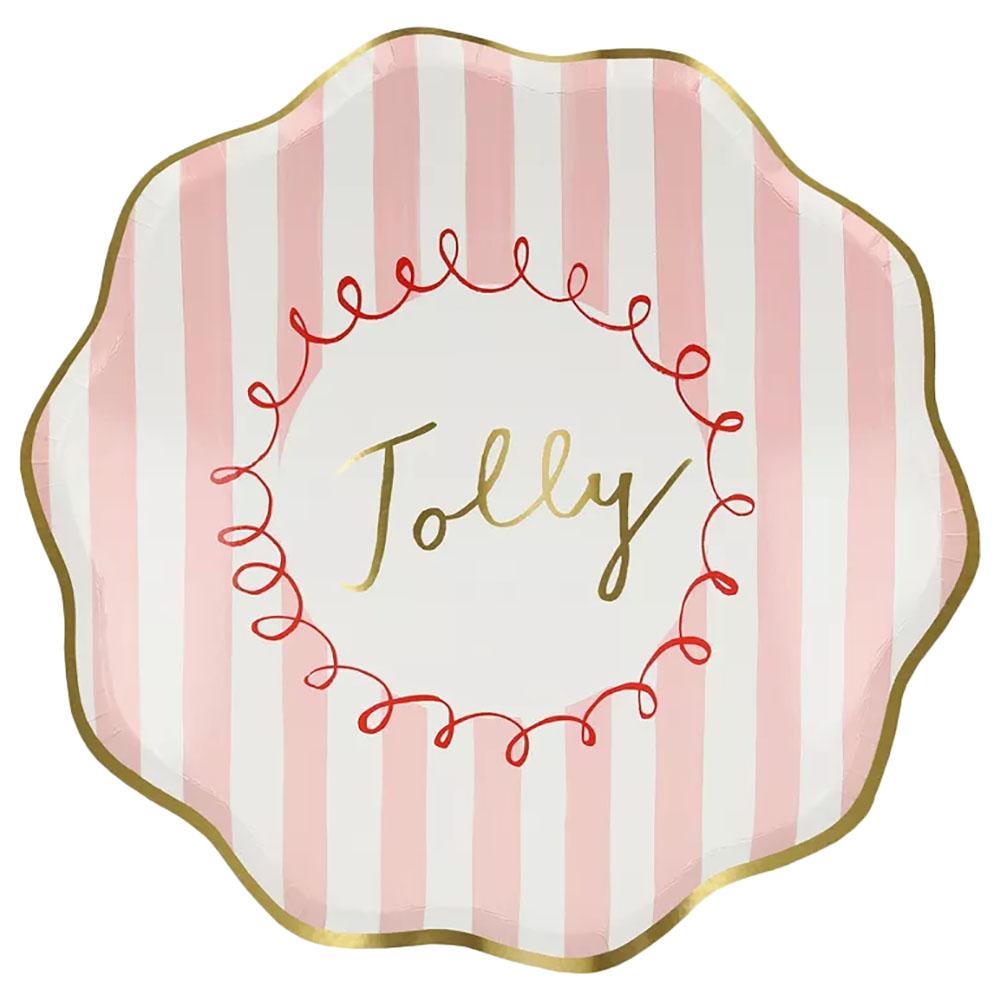 Meri Meri - Striped Side Plates - 8pcs