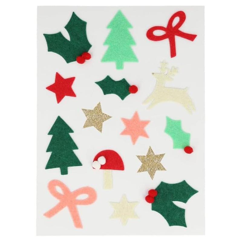 Meri Meri - Felt Christmas Icon Stickers