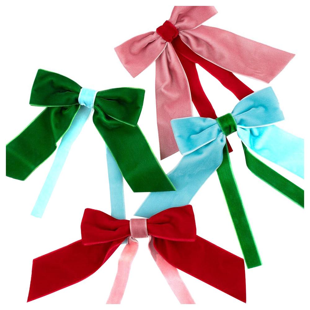 Meri Meri - Decorative Velvet Bows - 4pcs