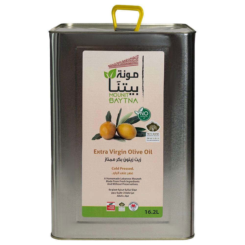 Mounit Baytna - Cold Pressed Extra Virgin Olive Oil - 16.2 L