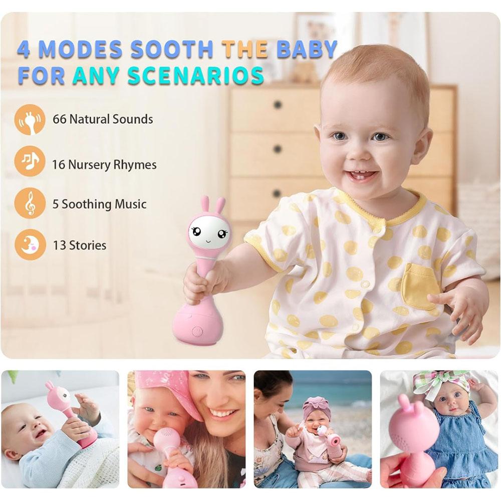 Alilo - Smarty Shake And Tell Rattle - Pink