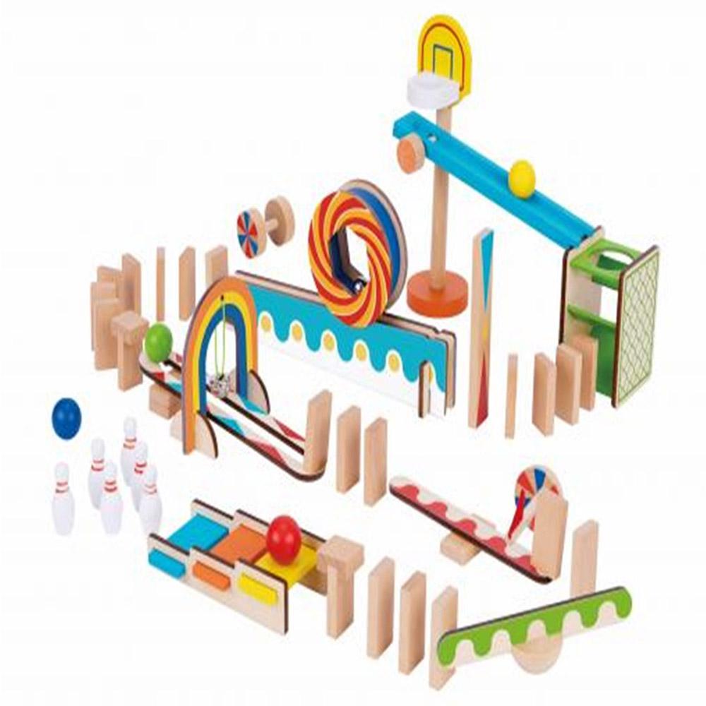 TookyToys - Domino Run Toys - 57pcs