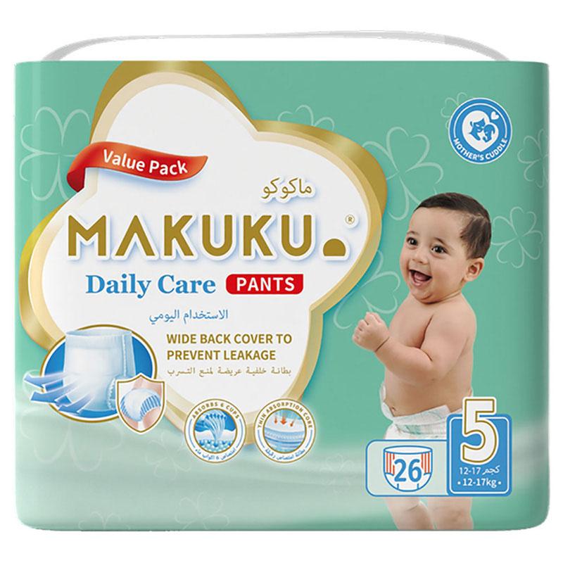 Makuku - Diapers Daily Care Pants S5 - XL - 12-17Kg - 26pcs